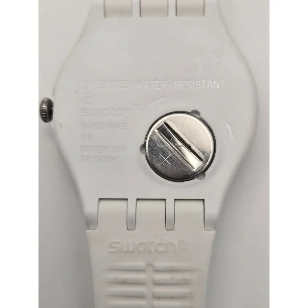 Swatch Random Ghost SUOK111 Clear Jelly Swiss Watch 41mm